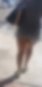 Fat, round ass Latina in tight dress