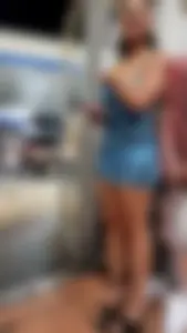 Lovely hooker in gas station