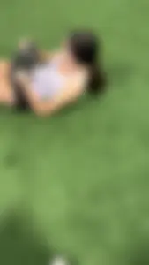 Petite girl with perky tits