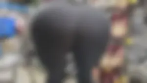Latina GILF w/ Heart Shaped Ass Bending Over (Possible BBL, OC)