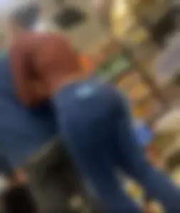 Latina ass in tight jeans