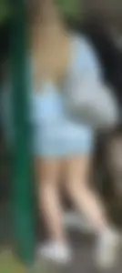 Blonde Teen Mini Skirt