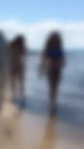 Gorgeous beach teens