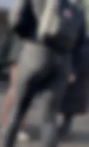 Beautiful Slim Thick Redhead in black jeans. MUST SEE