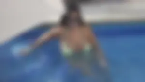 Mexican with fat ass and nice tits in a small bikini