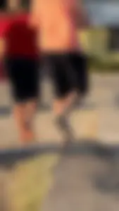 Milf in shorts gif