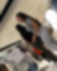 Crazy duo in legging flares