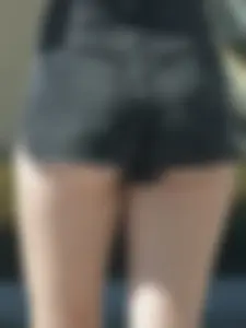 Fastshooter Post 11 - College girl In cheeky shorts / Nice legs
