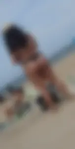 thick ass thong beach babe