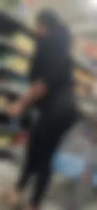 Fine lady in black shopping Bendover/squat‼️