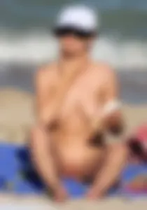 Nude beach and topless girls