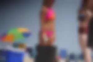 Beach and bikini girls