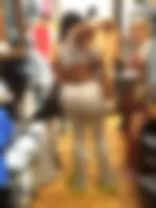 Big Azz w tits hanging in mall 3 parts
