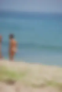 Sexy mature nude beach milf showing it all