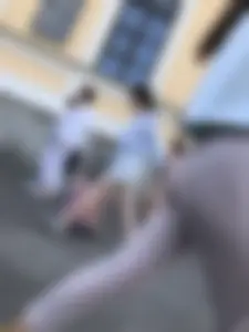 Young Girl’s Little Ass in Pink Pants With Visible Panty Line - Street VPL Creepshots Gallery