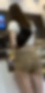 Tight bubble butt girls cheeks fall out of tiny shorts! (OC)