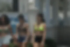 Florida beach and bikini girls