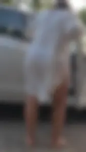 (OC) Sexy MILF transparent dress