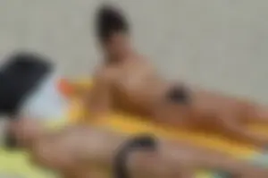 Sexy mature girls on Vilanova topless beach
