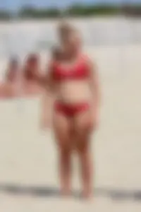 Lifeguard tournament girls on the beach