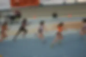 Candid track and field girls