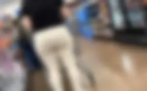 (2nd Post)Big Ass Latina Thot in Leggings