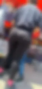 [OC]VPL on fat ass latina ! I think she caught me