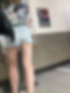 Great Hot Legs in the Fast Food Restaurant Creepshots
