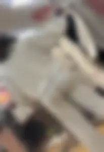 Perfect juicy jiggly fat ass in grey pants