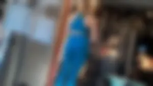Gym Girl Bending Over in Blue Leggings (OC and GIFS)