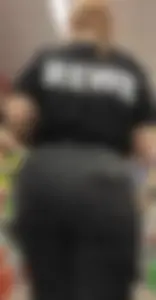 A BRUNETTE PAWG WORKER AT REWE (NON-OC)