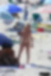 Bunch of sexy ladies on a nude beach