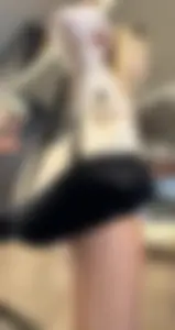 Blonde college pawg shows off legs and ass