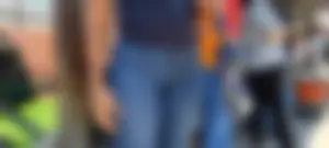 Perfect shape ass in jeans