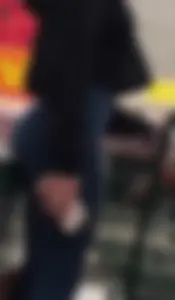 GREAT ass in tight leggings