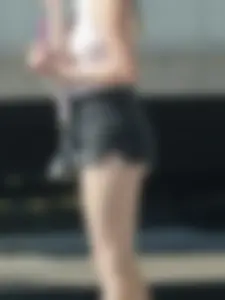 Fastshooter Post 11 - College girl In cheeky shorts / Nice legs