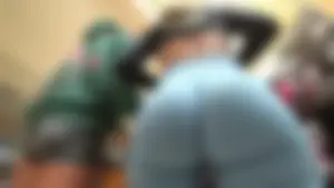 Perfect slim blonde girl with magnific ass (NOT OC )