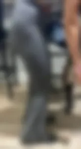 Thick latina grey leggings