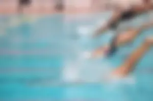 Group of teen and early 20's swimmers