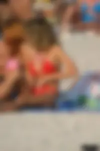 Beach voyeur girls in bikinis, thongs and topless