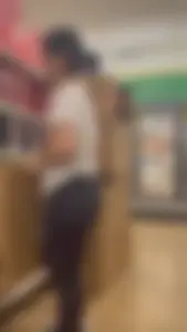 Cute Bare-Faced College PAWG with VPL on HEAVY ASS