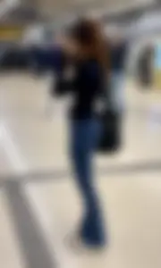 Skintight cute hottie, didn’t mind being recorded. (OC)