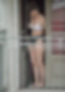 Hot milf next door hanging panties, showing pokies and wearing underwear