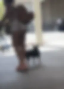 Tatted / Pawg showing ass in skirt for everyone to see (OC)