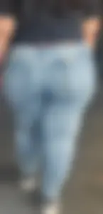 Out In The Wild 61 ( Thicc BBW with a massive ass)