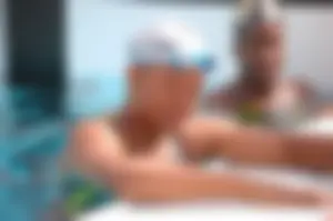 Group of teen and early 20's swimmers