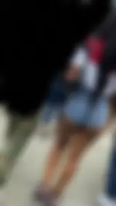 Cheeks hanging out shorts bubble butt