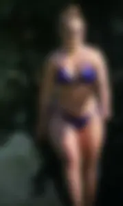 Nice curvy girl at the beach