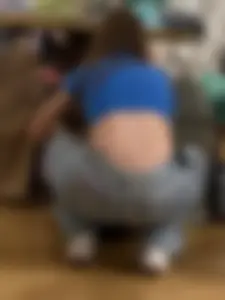 Redhead squatting and working part 19 (OC)