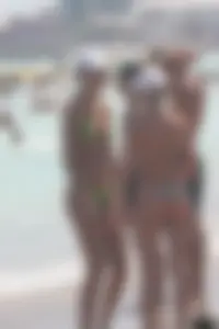 Sexy beach and bikini girls